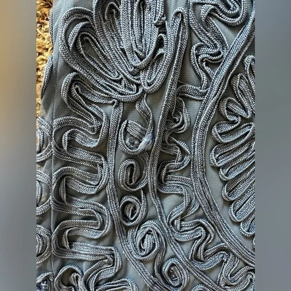 JS Collections Mesh Cocktail Dress - Picture 10 of 14